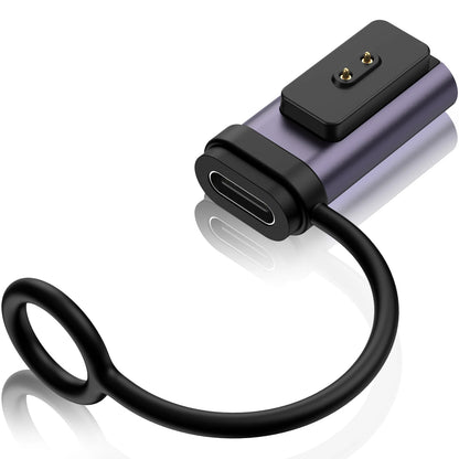 USB-C Charging Adapter Converter For Xiaomi Band 10 9 8 NFC/8 9 Pro/8 9 Active/Redmi Watch 6 5 Active 4/6 5 Lite/Redmi Band 2 3