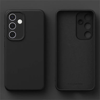 Liquid Silicone Phone Case for Samsung Galaxy S26 S25 S24 S23 S 26 Ultra Plus S26Ultra Cases Original Skin Smooth Protect Cover