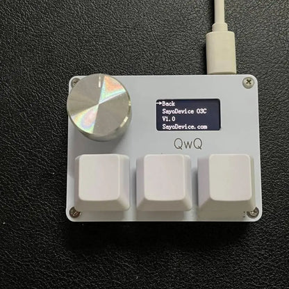 USB Programming Macro Custom Mechanical Keyboard RGB 24/16/12/9/8/4/3/2 Key Copy and Paste DIY Gaming Mini Keypad Macropad
