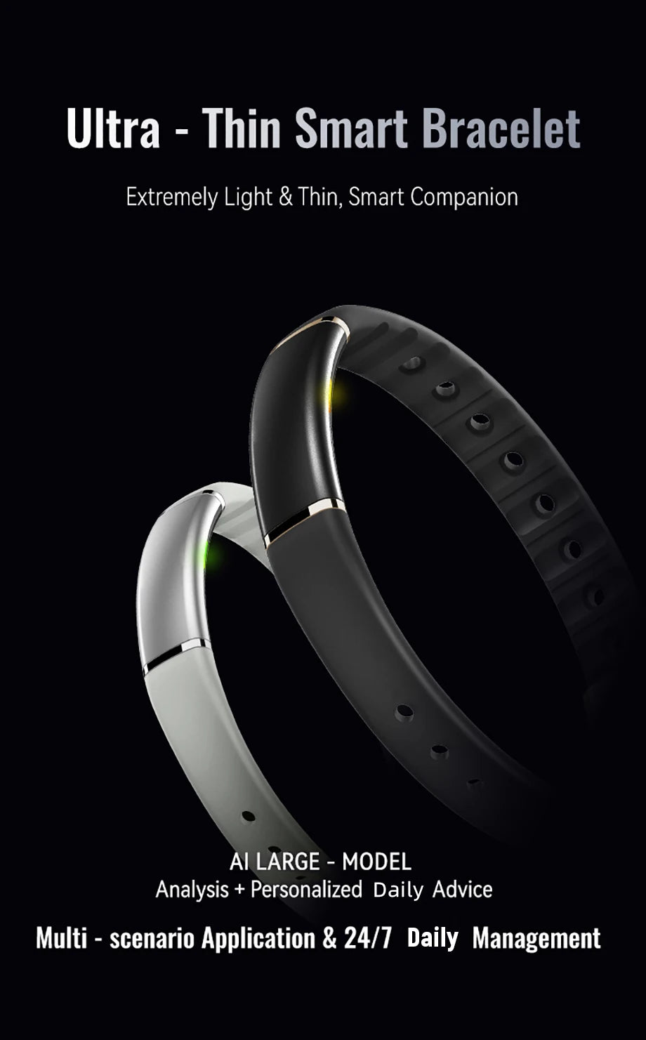 New Sport Fitness Tracker Smart Bracelet Heart Rate HRV Monitor Pedometer Remote Control Photography Smart Watch for Android iOS