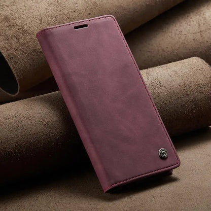 Leather Case For iPhone 17 16 15 14 13 12 11 18 Pro Max Air 16E X XR XS Max SE 2020 6 6s 7 8 Plus Luxury Magnetic Phone Cover