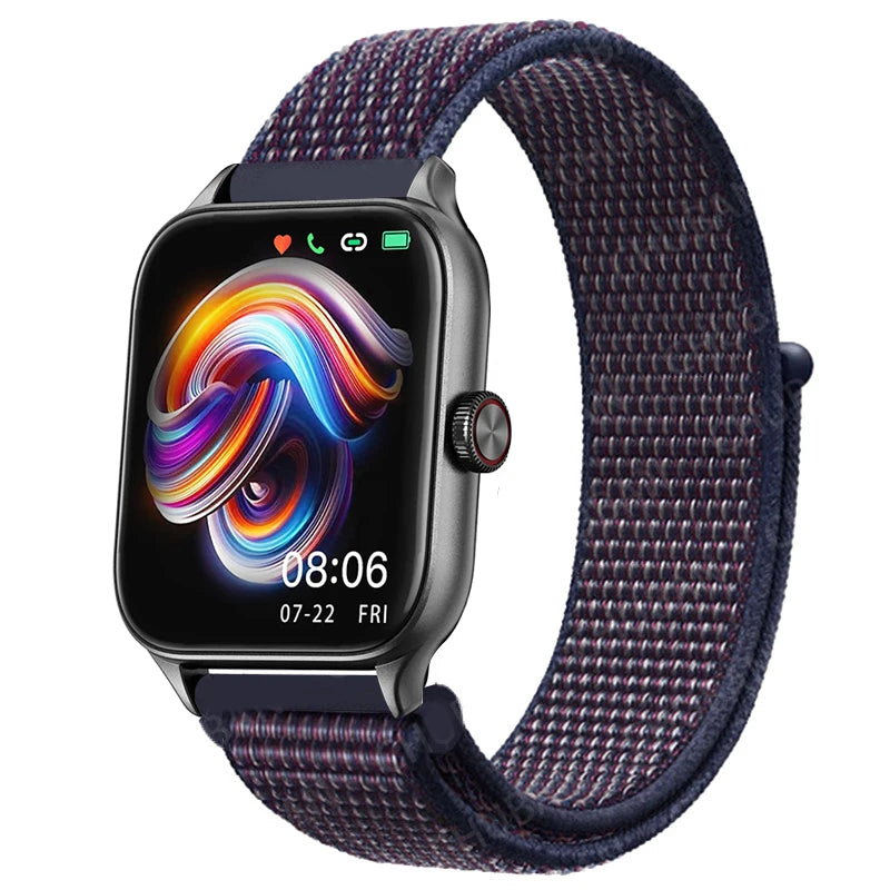 Nylon Loop Band For Amazfit GTS 4/3/2e Mini/GTR 4/3/2e/Balance/Stratos 20/22mm Watch Bracelet for Correa Amazfit Bip 5-6 Straps