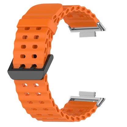 Soft Silicone Strap for Redmi Watch 6 5 4 Sports Two Tone Wristband for Xiaomi Mi Band 8 9 Pro Adjustable Rubber Wristband