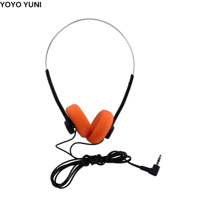 Personality Over Ear Underwire Headphone Vintage 3.5mm Retro Feelings Headphone 80s 90s Wired Music Mp3