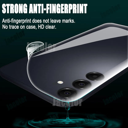 3PCS Hydrogel Film For Samsung Galaxy A16 A16 5G A06 A06 5G Gel Protector For Galaxy A16 A16 5G A06 5G Back Screen Film