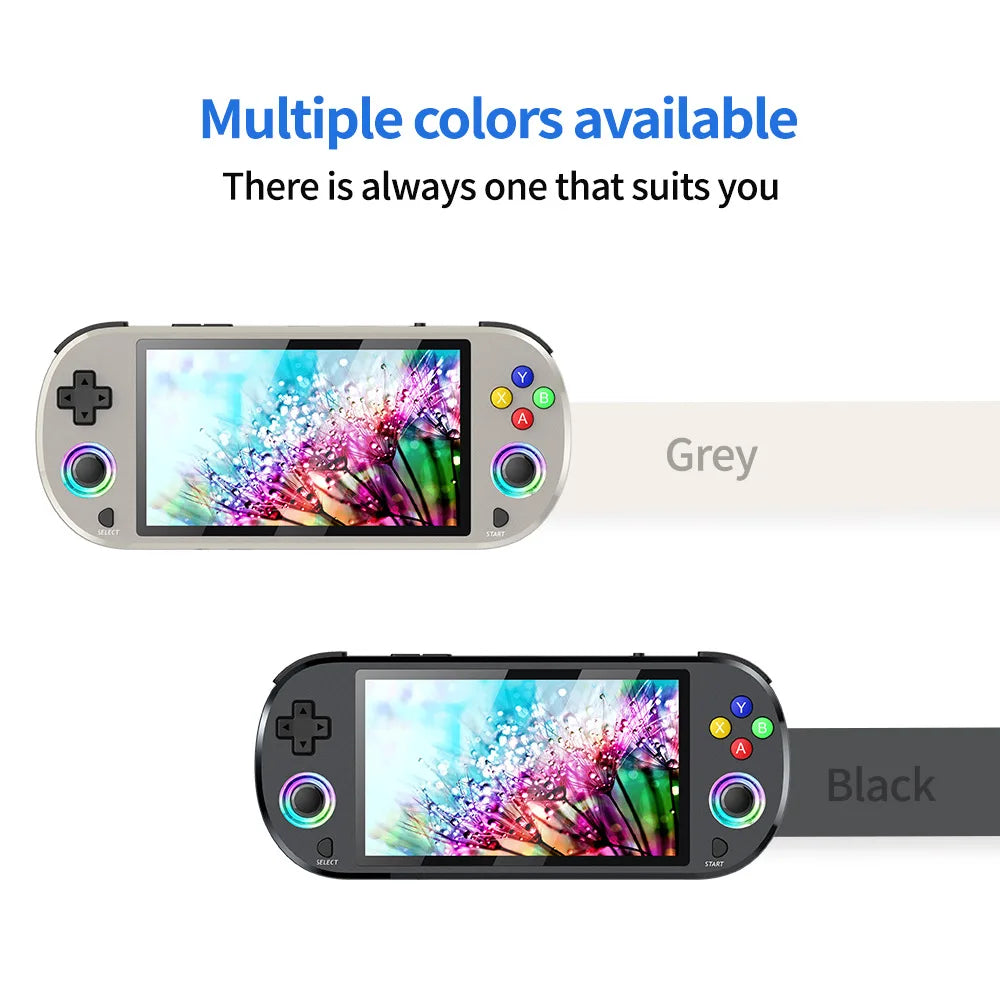 New 128GB M22 Pro Portable Pocket Retro Handheld Video Game Console 5.0 Inch IPS Screen 1920*1080 Display Support LINUX Emelec