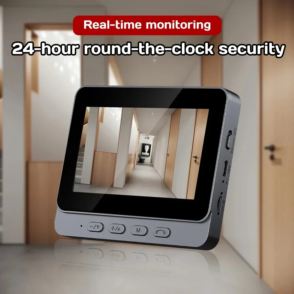 M16S M15S WiFi Wireless Intercom Smart Doorbell 4.3inch IPS Screen Video Security Camera Two-Way Intercom HD Surveillance Camera
