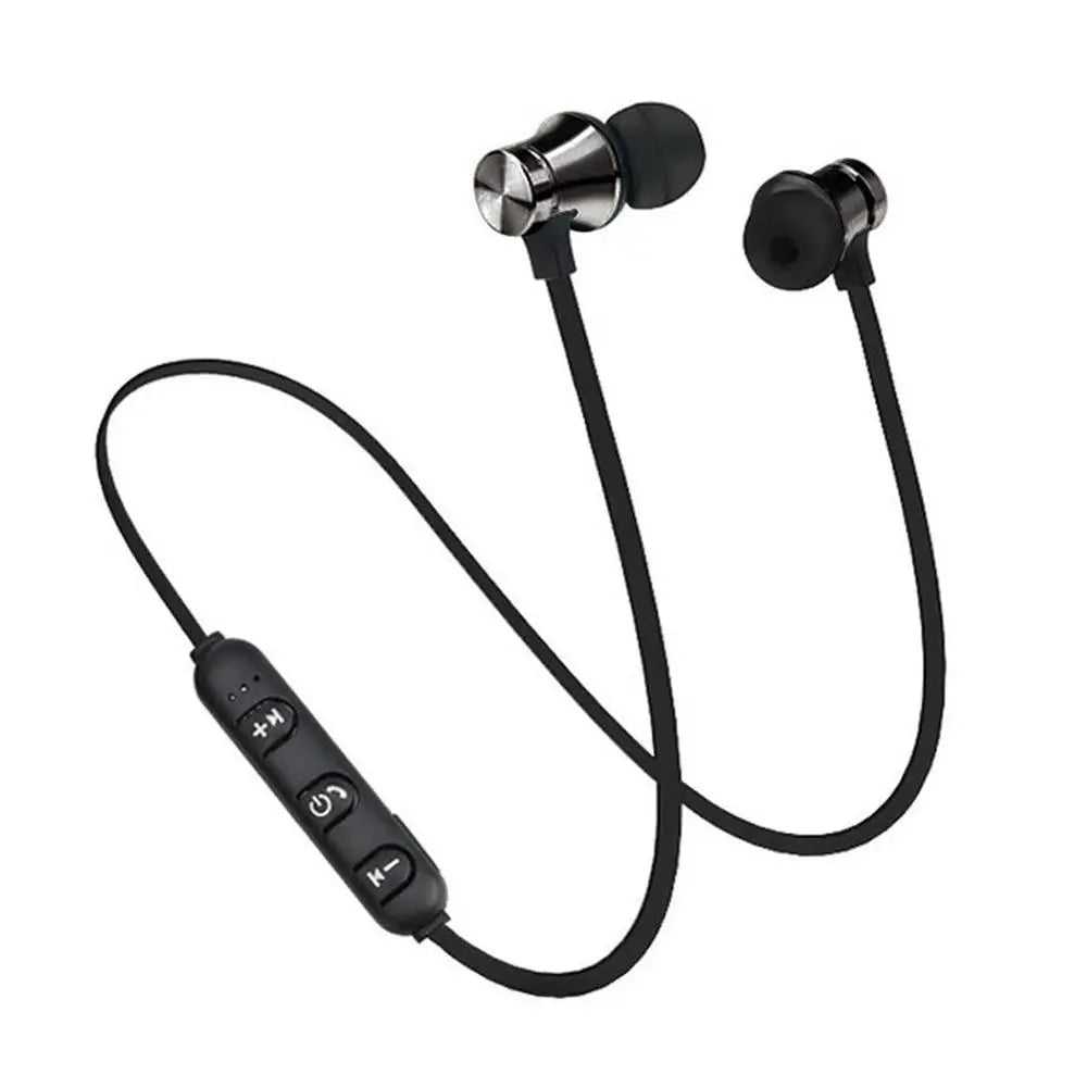 Neckband In-Ear Earphones Magnetic Adsorption Wireless Bluetooths Headset Sports Gaming Headphone With HD Mic For iPhone Xiaomi