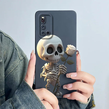 For Vivo V19 Phone Case vivoV19 Back Cover Soft Silicone Sweet Painted Cartoon Shell Capa Lovely Printed Protective Coque Cases