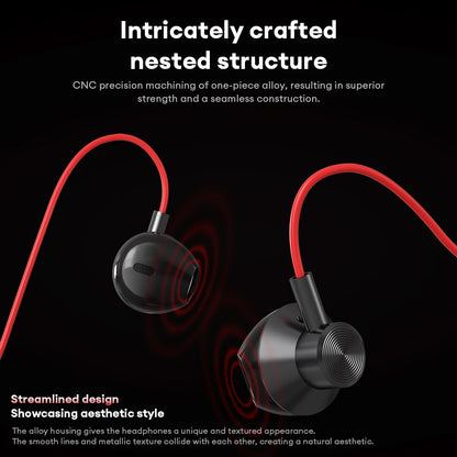 NEW Lenovo Y108 Wired Earphones Semi-In-Ear E-Sports Headphones 3.5mm Type-C Noise Reduction Stereo Music Earbuds 1.25M with Mic