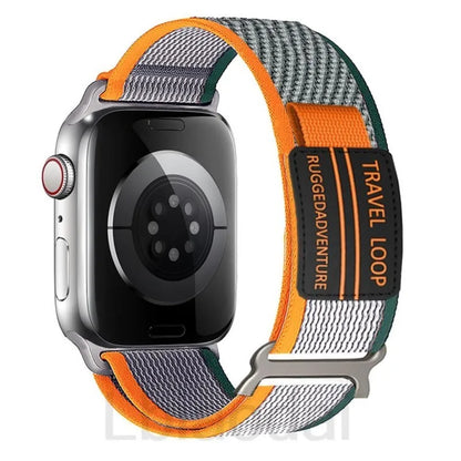 Band for Apple Watch Straps 44mm 40mm 49mm 45mm 41mm 46mm Correa Trail loop bracelet iwatch series 6 se 8 9 ultra 2 3 10 11 12