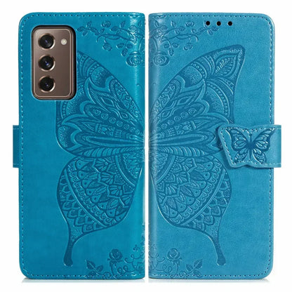 Butterfly Leather Etui for Coque Samsung Z Fold 8 Ultra 4 2 Fold5 Fold6 7 Flip Case Samsung Galaxy Z Fold 5 6 Wallet Cover Funda