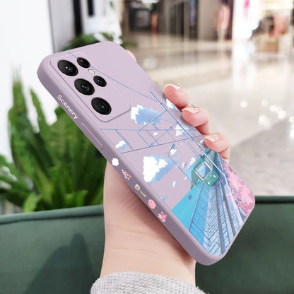 Tranquil Scenery Phone Case For Samsung Galaxy S25 FE S24 S23 S22 S21 S20 Ultra Plus S10 10E Note 20 ultra 10 9 Plus Cover