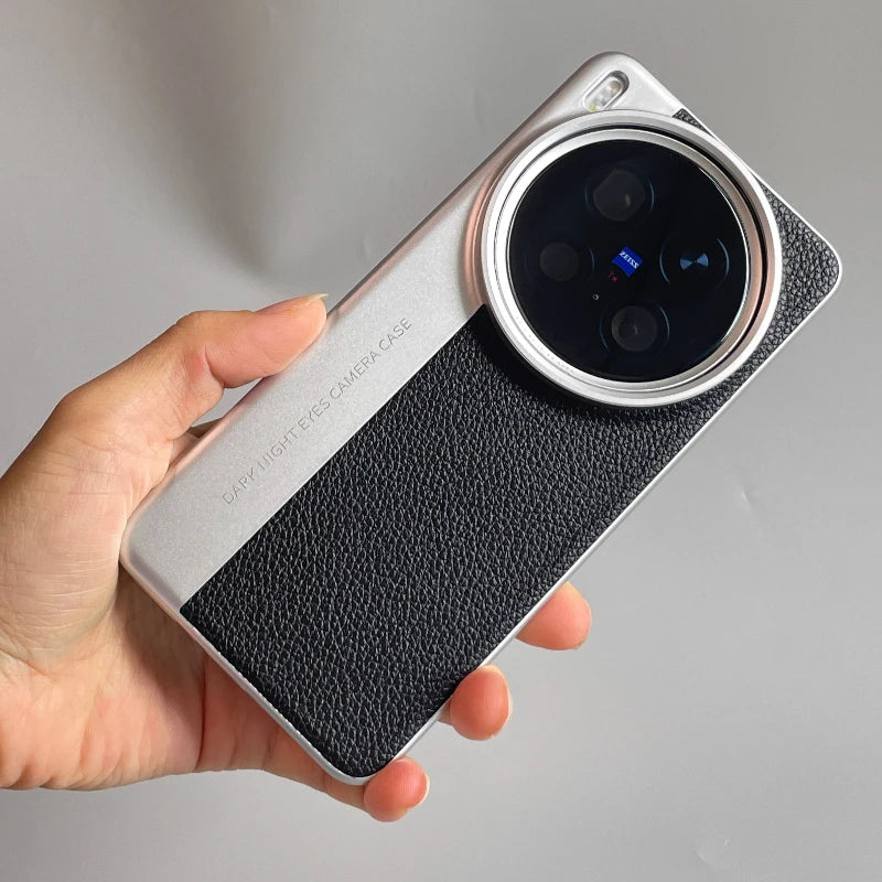 Leather Case For vivo X300 Pro X200 Ultra X200 Pro Mini Shockproof Bumper Anti Fall Skin Friendly Protective Cover Shell
