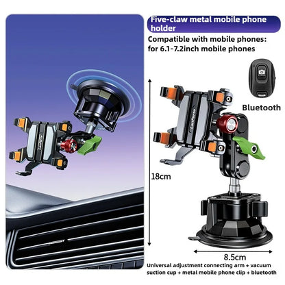 LanParte Universal Car Mount Phone Holder for Dashboard Windshield with Suction Cup Base for iPhone, Samsung, Google, More Phone