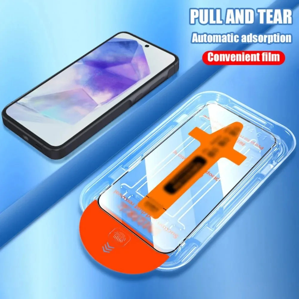 Oleophobic Coating Tempered Glass For iPhone 18 17 Pro Max 16 15 14 Plus Air 13 12 Mini 11 Dust Free Install Screen Protector