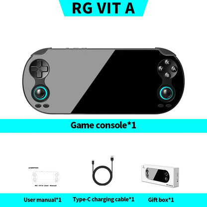 ANBERNIC RG VITA Handheld Game Console IPS Touchscreen 5000mAh Video Gaming Player Supports AI Streaming RixelHK
