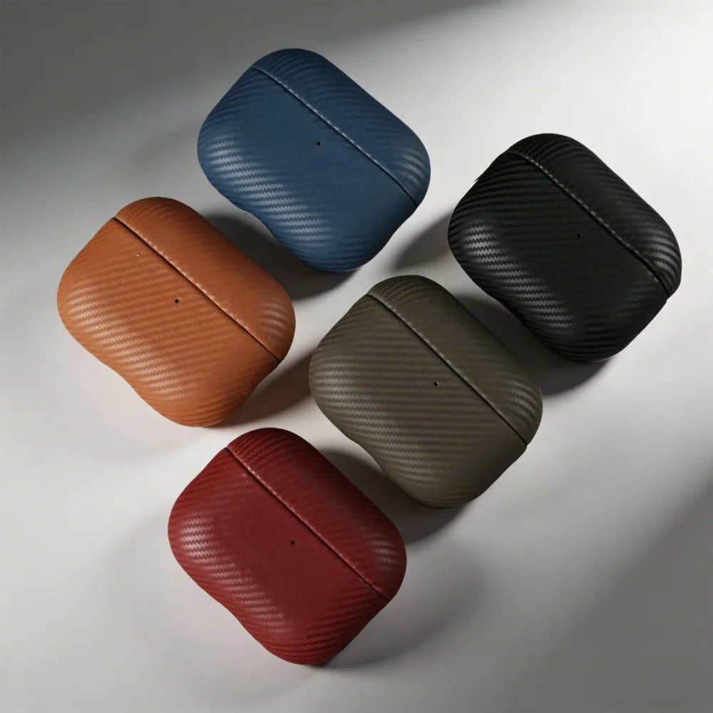 Genuine Leather Case For AirPods 5 Cases Handmade Wireless Bluetooth Earphone Protective Sleeve For AirPods 4 Pro 3 Pro 2