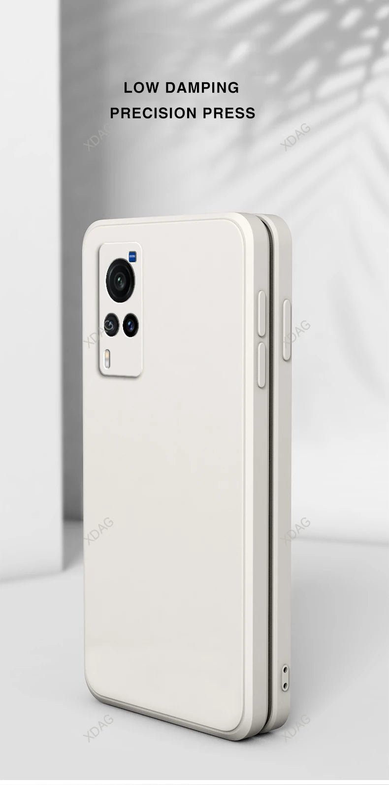 Simple Original Case Back Cover for VIVO X60 X60T Pro X60Pro Plus Pro+ X60S 5G Lens Protection Soft Square Liquid Silicone Shell
