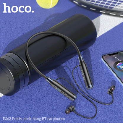 HOCO ES62 Neckband Earphones Bluetooth 5.3 Sport Headsets Support TF Card Playback 120 Hours Long Battery Life For Mobile Phone