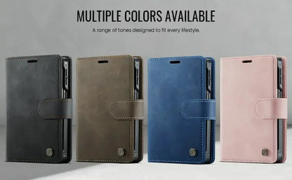 Galaxy Z Fold8 2 In1 Detachable Flip Cover Leather Wallet Case For Samsung Galaxy Z Fold 8 Magnet Card Slots Holder Wallet