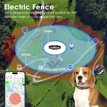 4G Global Pet GPS Tracker C09 Cross-border，Waterproof Cat Dog Locator with Collar，anti-loss Device Long Battery Life Standby