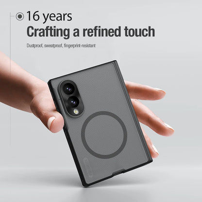 NILLKIN For Samsung Galaxy Z Fold 8 Magsafe Case Shockproof Magnetic Wireless Charging Back Cover for Samsung Z Fold 8 Wide Case