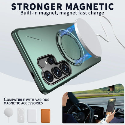 360° Magnetic Bracket Case For Samsung Galaxy S26 S25 S24 S23 S22 Ultra S25 FE S24FE S25Edge For Magsafe Shockproo Cover Fundar