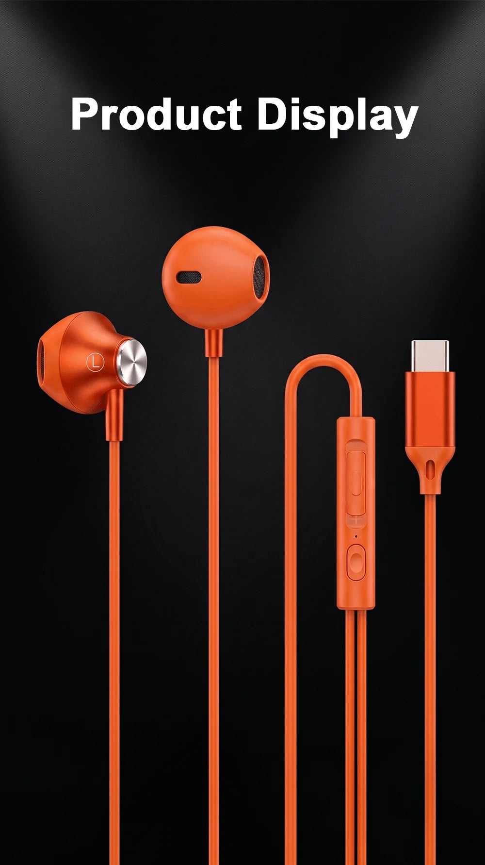 For Samsung Headphones Type C Wired In Ear Earphones HiFi Surround Sound USB C Earbuds For Samsung Galaxy S26 S25 S24 S23 S22