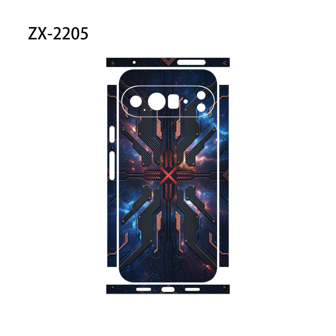 Skin Wrap Sticker for Google Pixel 10 9 8 7 6 Pro Back Screen Protector Film Cover Case Macaroon Wrap Matte Sticker