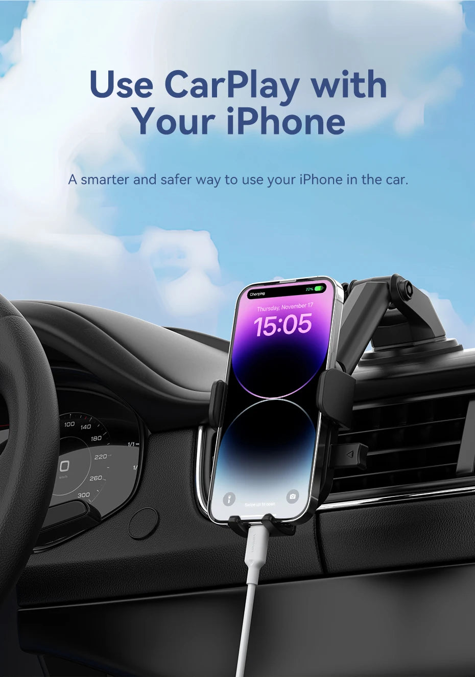 Vention Lightning Cable 2.4A for iPhone 14 13 12 11 8 Pro Max 2.4A USB A to Lightning Fast Charge Cord for iPad Phone Data Cable