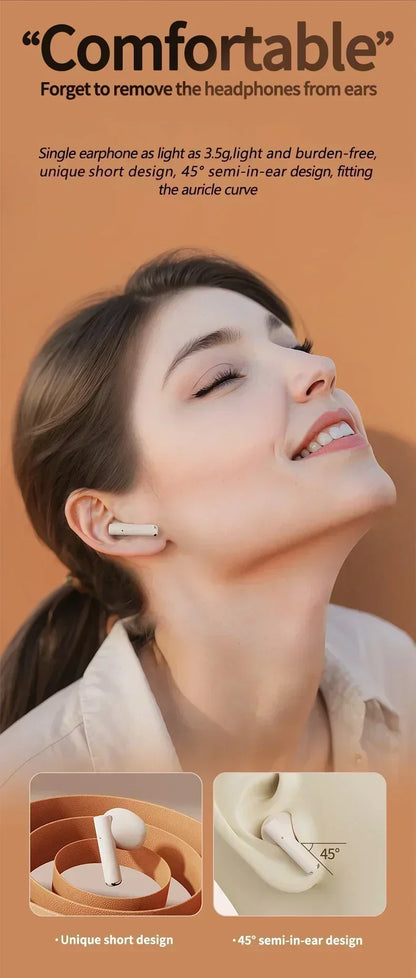 Q86 TWS Bluetooth 5.3 Wireless Headphones Power LED Digital Display HiFi Gaming Headsets Waterproof Sports Earbuds