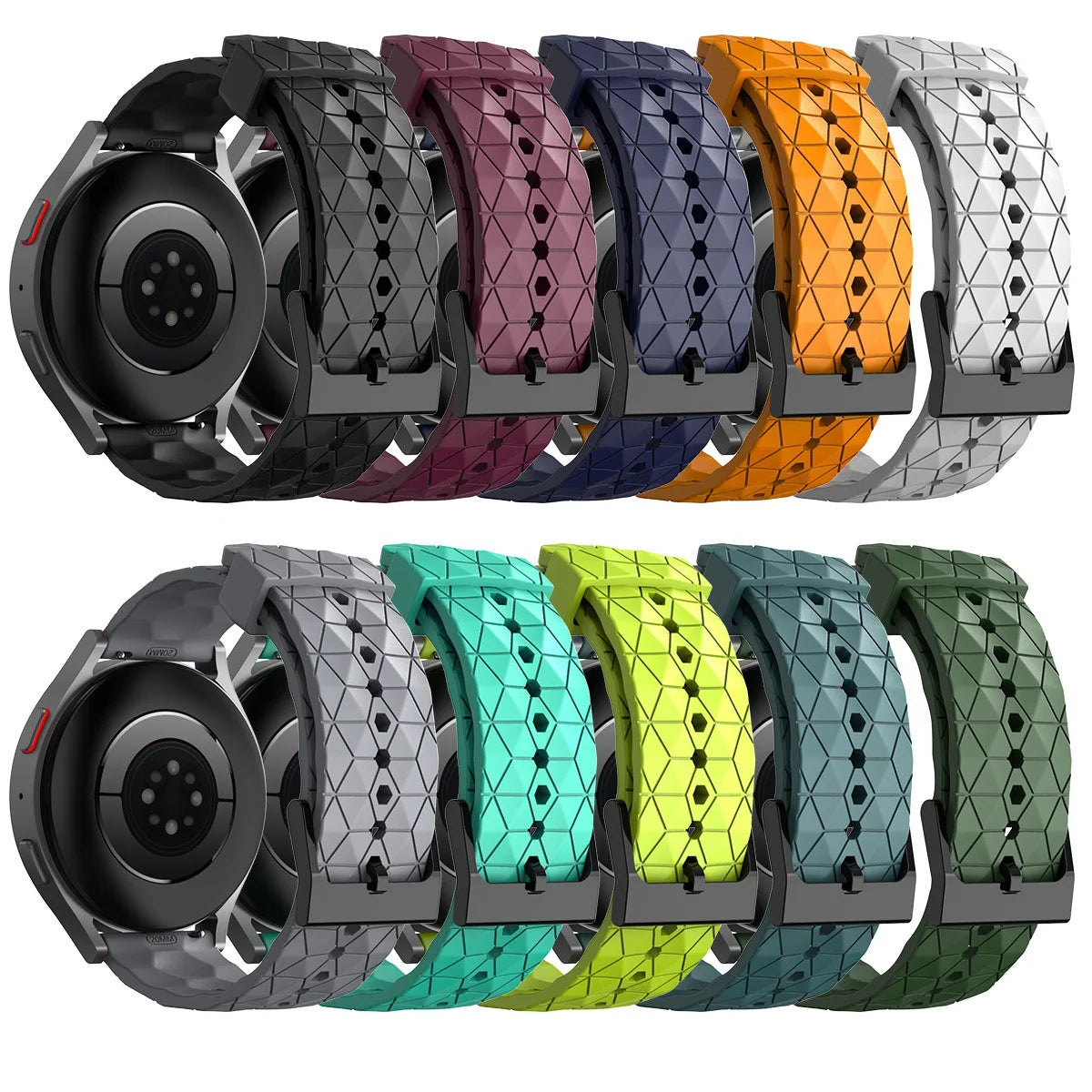 22mm Sport Silicone Strap For SUUNTO 9 PEAK PRO DLC/5 PEAK Wristband For SUUNTO RACE S/OCEAN /VERTICAL Smart Watch Band Correa