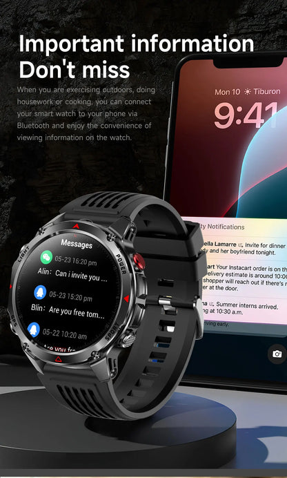 2026 New GPS Map Navigation Smart Watch Men Women Amoled Screen 3ATM Waterproof Sport SmartWatch Compass NFC BT Call Watches Men