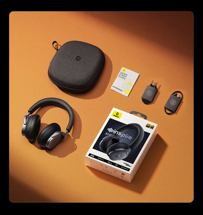 Baseus Inspire XH1 Sound by Bose ANC Wireless Headphone Bluetooth 6.1 48dB Adaptive Noise Cancellation Headset Hi-Res LDAC 100Hr