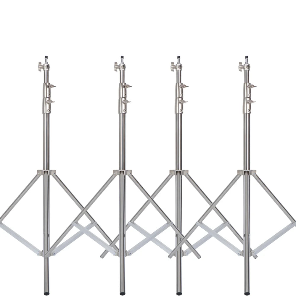 Super Stable Stainless Steel Big Tripod 2.8M Foldable Lighting Stand Tripod Photography For Fill Spot Light Softbox Photo Studio