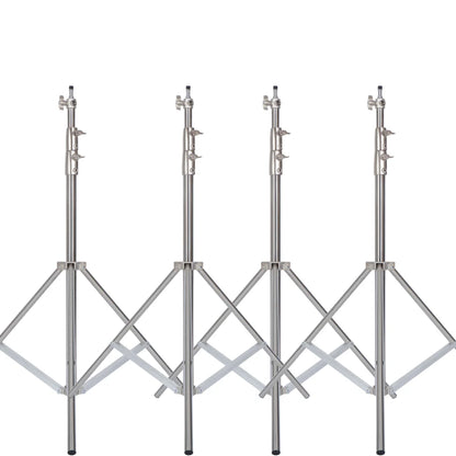 Super Stable Stainless Steel Big Tripod 2.8M Foldable Lighting Stand Tripod Photography For Fill Spot Light Softbox Photo Studio