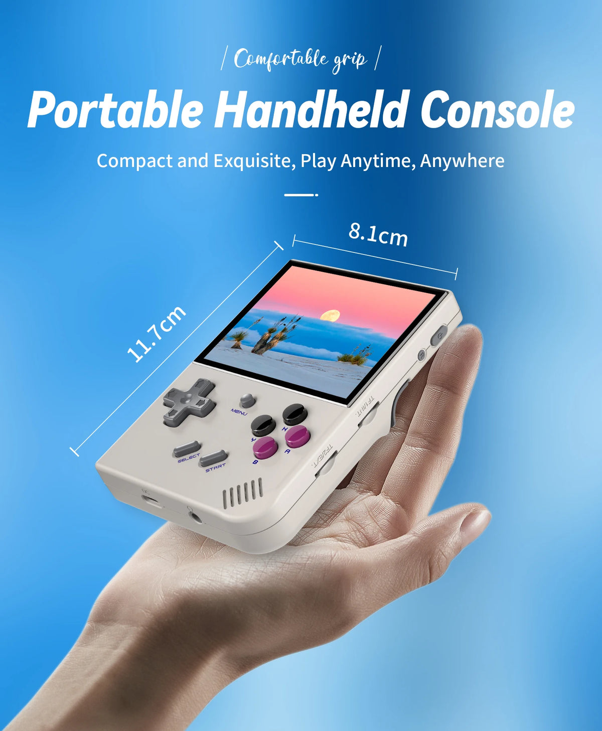ANBERNIC RG40XXV & RG35XX Plus Retro Handheld Game Console 640*480 IPS Screen Linux 64-bit 5000Games Support WIFI,Bluetooth,HDMI