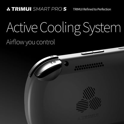 Trimui Smart Pro S TG5050 Handheld Game Console - Best for PSP Game, Octa-core 2.0GHz 4.96" IPS Display RGB LED 5000mAh Battery