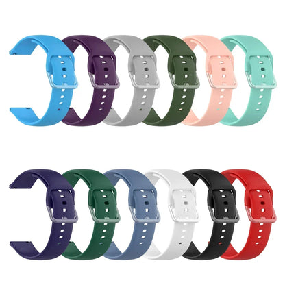 20MM Sport Silicone Strap For Amazfit Bip S Smart Watch Band for Amazfit GTS 4 2 Mini 3 2E Bracelet Bip U/U Pro/ GTR 42mm Correa