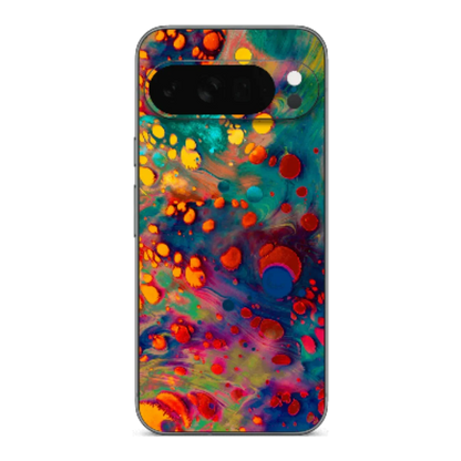 OSCARSKIN Z Decal Skin Wrap for Google Pixel 10 9 8 7 Pro 6 6A Back Screen Protector Film Cover Case Macaroon Wrap Sticker