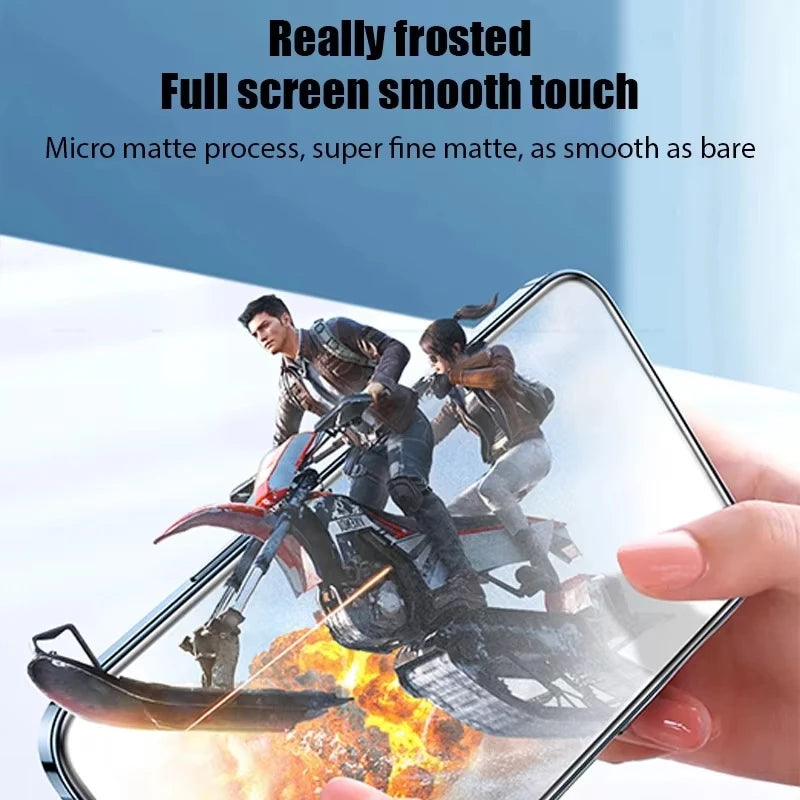 1-5PCS Matte Ceramic Privacy Screen Protectors For Samsung S25 Ultra S26 S24 FE S23 Plus A25 A24 A56 A55 A16 A36 A26 S21 A57 A37