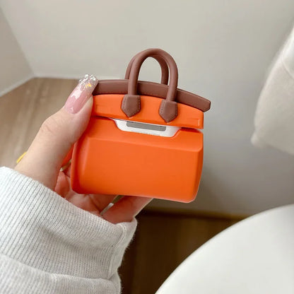 Handbag Case with Pendant for Apple Airpods Pro 1st 2nd Generation Silicone Cover for Airpods 4 3 2 1 Protective Air Pods Shell