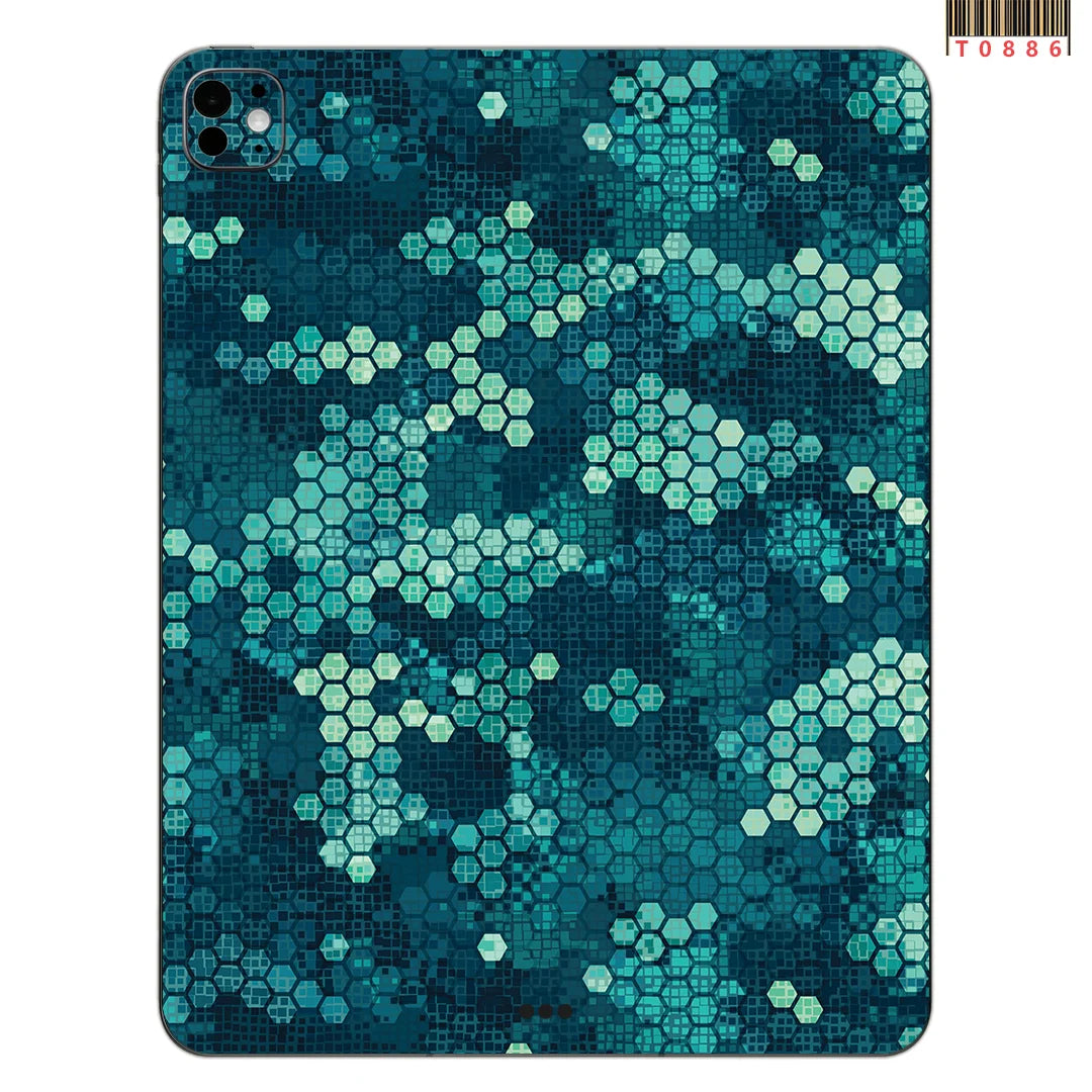 For iPad Pro 13 11 2024 ipad 11 2025  Mini 7 6 Full Cover Colorful Back Film Covers Decal Skin Protector Sticker