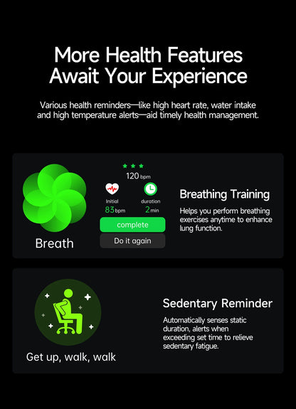 2026 New 650nm Laser Therapy Health Smartwatch Men ECG Blood Pressure Lipid Uric Acid Bluetooth Call Smart Watch For Android IOS