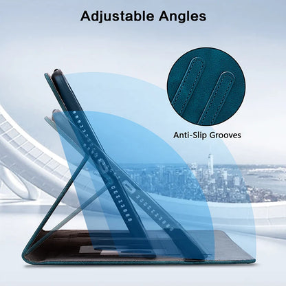 Leather Case for iPad Air 11 13 2024-26 iPad 5th 6th 7th 8th Gen iPad 10.9 2022 11th 2025 Pro 11 2024 9.7 2018 Mini 8 6 Shell