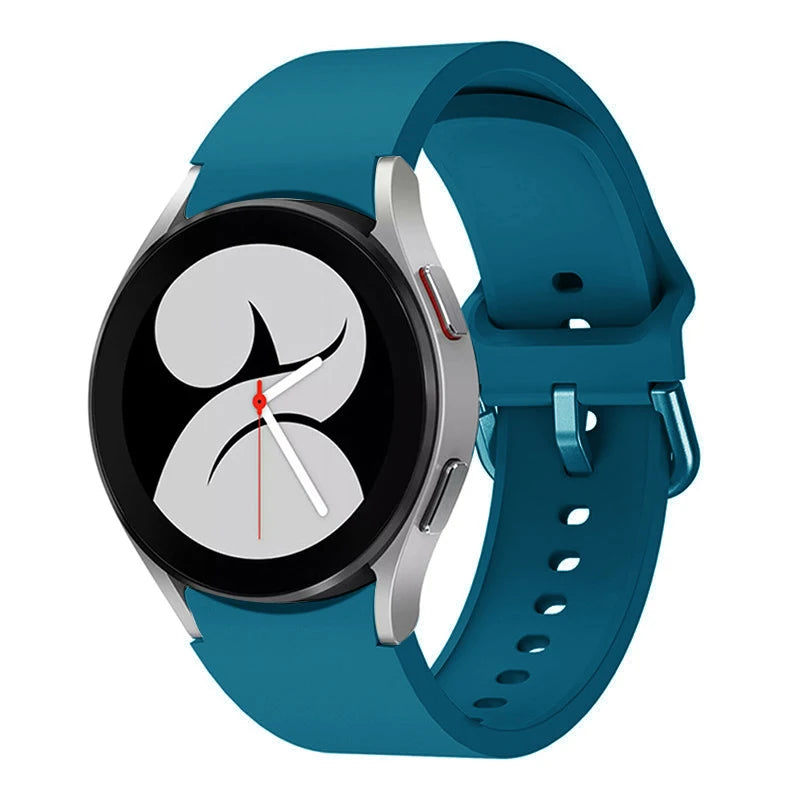 Silicone Strap For Samsung Galaxy Watch 4/5/6/7 40mm/44mm Pro 45mm Band No Gap Bracelet Belt Watch 4 6 Classic 47mm/46mm Correa