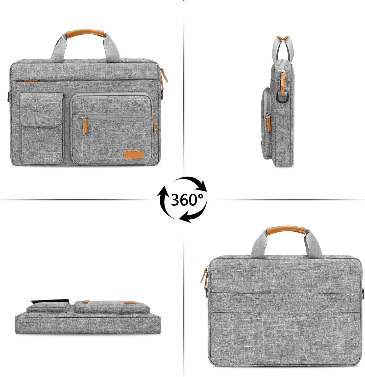 Laptop Shoulder Bag 15-16 inch Computer Messenger Bags for MacBook Pro 16 HP Dell Lenovo Asus Acer Notebook Handbag Briefcase