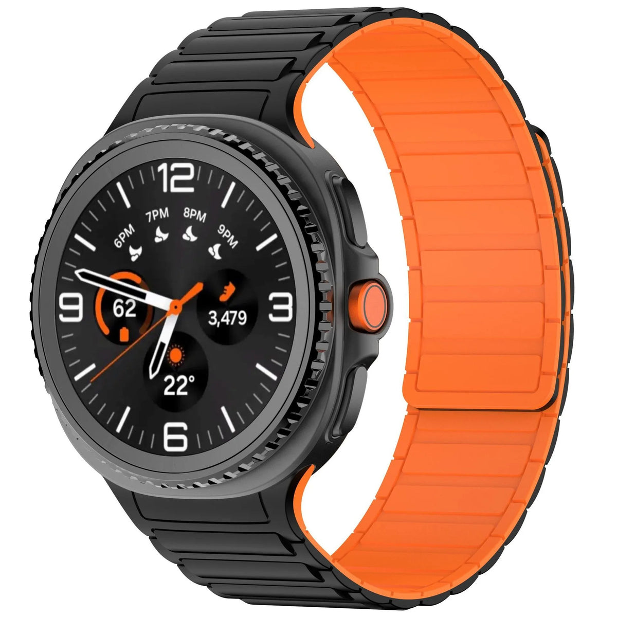 Silicone Strap For Samsung Galaxy Watch 8 40mm 44mm Magnetic Bracelet Accessories Wristband For Galaxy Watch 8 Classic 47mm Belt