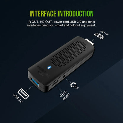 Android 16 4K/8K UHD Streaming TV Stick 8GB+128GB Storage WiFi6 Bluetooth Friendly UI Home Theater Player For Netflix YouTube